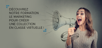 Découvrez notre formation “Le marketing pour créer une collection” en classe virtuelle !